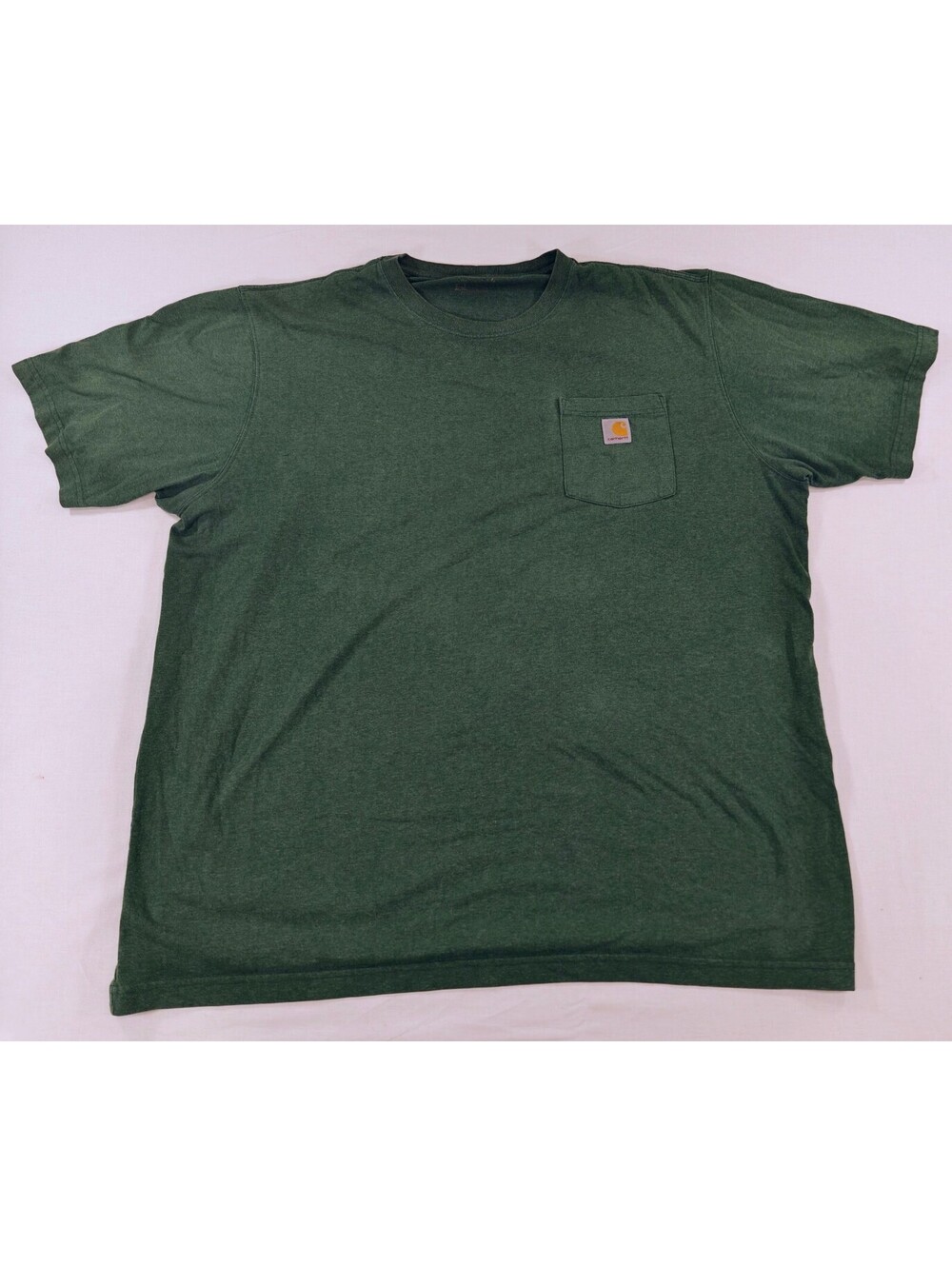 Carhartt Men's Green Short Sleeve Pocket T-Shirt Size 4XL